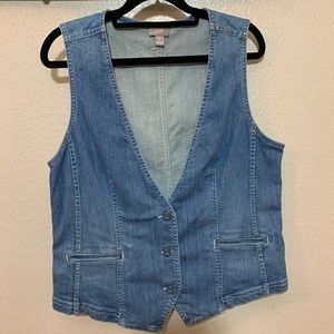 J. Jill Denim Vest